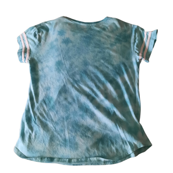 Disney Hakuna Matata blue tye dye short sleeve girls t-shirt - Picture 2 of 6